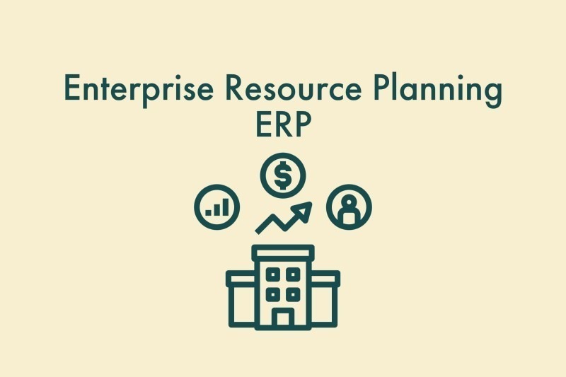 Enterprise Resource Planning System ERP Foto