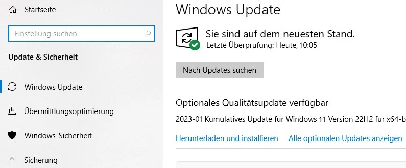 Wie man Windows 11 aktualisiert. Foto