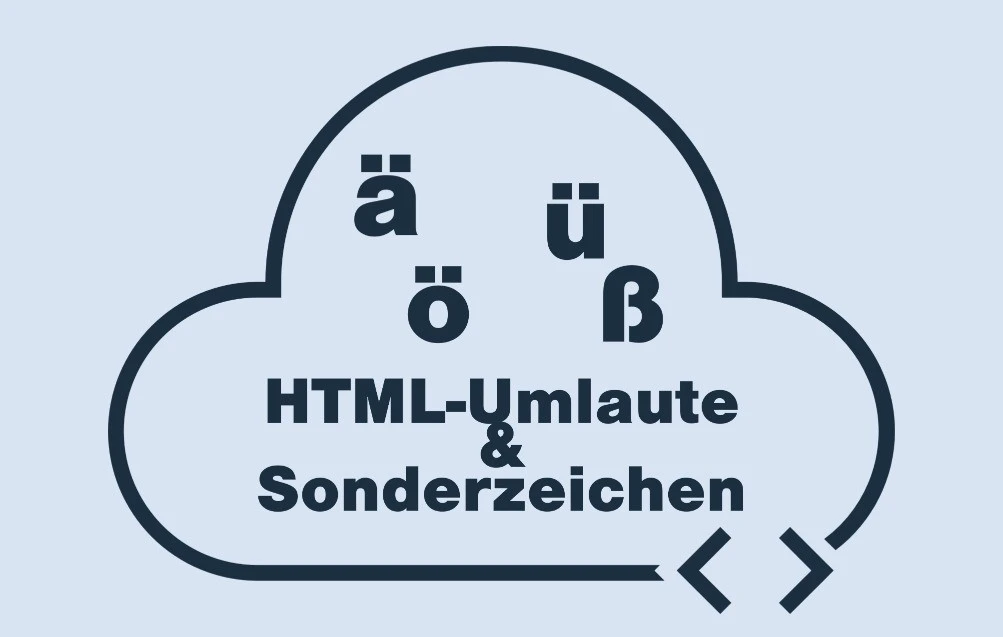 HTML Umlaute und Sonderzeichen codieren und darstellen Foto